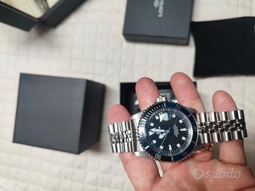 orologio lorenz submariner blu nero