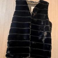 pelliccia sintetica smanicata 