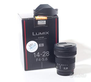 OBIETTIVO PANASONIC LUMIX S 14-28 F/4-5.6. L-MOUNT