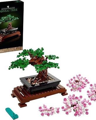 LEGO Botanicals Albero Bonsai - Kit di Piante Arti