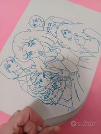 Il grande sogno di Maya 🎭  settei + da colorare