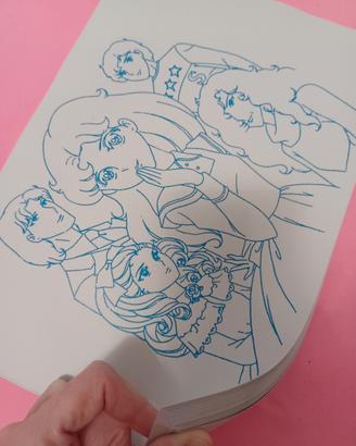 Il grande sogno di Maya 🎭  settei + da colorare