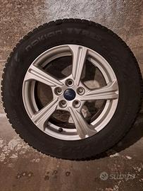 Cerchi+gomme invernali ford puma