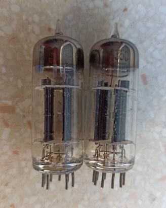 Coppia Valvole SYLVANIA 6350 USA NOS SPECIAL