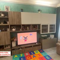 Parete attrezzata + armadi ingresso IKEA