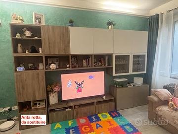 Parete attrezzata + armadi ingresso IKEA