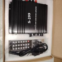 AMPLIFICATORE AUDIO COMPATTO