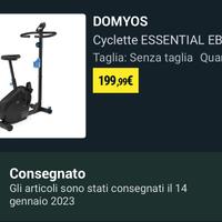 Cyclette Domyos 120