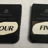 2 Memory Card PS1 / PS ONE