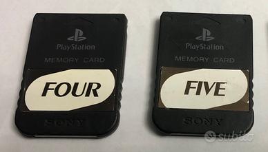 2 Memory Card PS1 / PS ONE