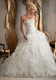 Abito da Sposa Morilee con Balze e Corpetto