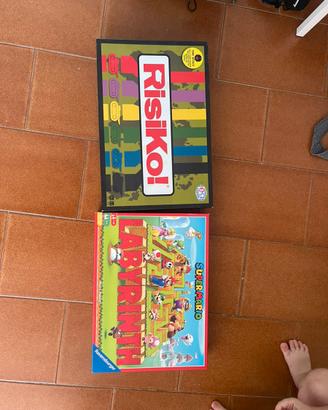 Risiko + Labyrinth Supermario