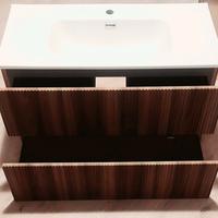 Mobile da bagno due cassetti con lavabo