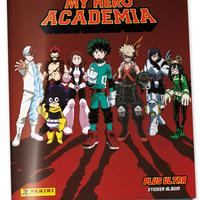 My hero academia panini figurine e card