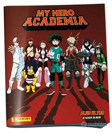 My hero academia panini figurine e card