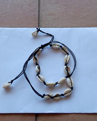 Bracciale con conchiglie