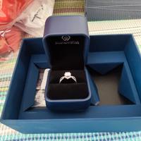 Anello Moment Wish finto diamante Moissanite