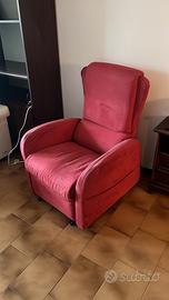 poltrona relax elettica per anziani