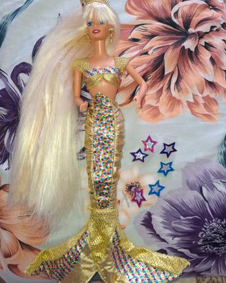 Barbie sirena magica chioma anno 1995