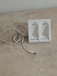 Base ricarica doppia Wii Remote Blue Light  Charge