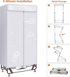 Asciugatrice elettrica portatile - 15kg 1000W