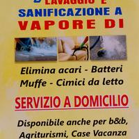 Sanificazione materassi,divani tappeti