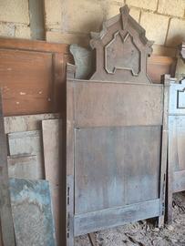 testiere in legno fine 800 da restaurare