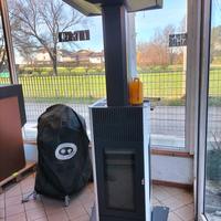 Stufa a pellet Laminox 16 Kw senza corrente