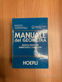 Manuale del geometra Hoepli 24 esima edizione