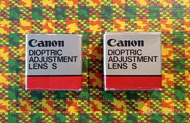 CANON correttori diottrici per sistema FD