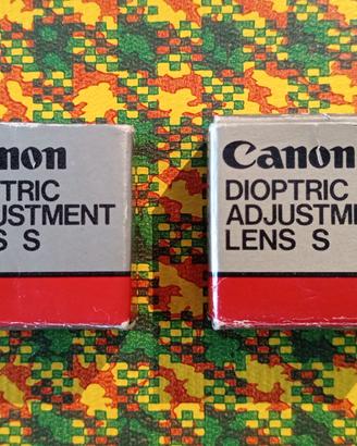 CANON correttori diottrici per sistema FD