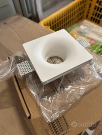 Portafaretto da incasso in gesso