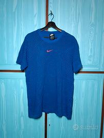 T-shirt Nike blu Swoosh on tour 2020