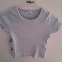 top bambina zara kids lilla con cuoricini  lateral