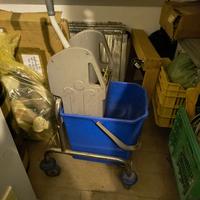 Carrello Pulizie Professionali acciaio inox