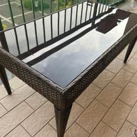 tavolo da esterno 1x0,55x0,46 m 