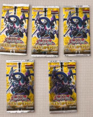 Lotto 5 Bustine Yu-Gi-Oh! I Nuovi Sfidanti -1a ED