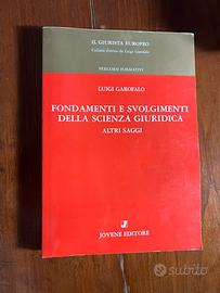 Fondamenti e svolgimenti scienza giuridica