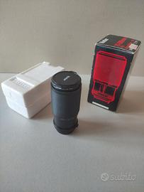 Zoom Vivitar 75-200 mm analogico per Olympus