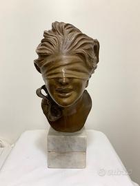 Dea bendata bronzo
