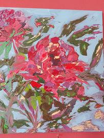 Quadro su tela in acrilico 40x40 