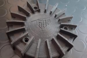 Ventola motori Rizzato stampata in 3D