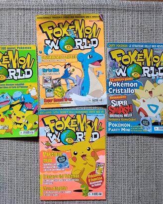 Lotto 4 Riviste Vintage Pokémon World