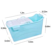 Vasca da bagno pieghevole