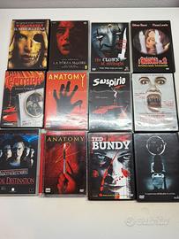 LOTTO 12 FILM DVD HORROR, CULT E THRILLER