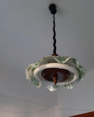 Lampada a soffitto saliscendi vintage x soggiorno