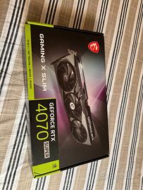 NVIDIA GEFORCE RTX 4070 SUPER MSI GAMING X SLIM