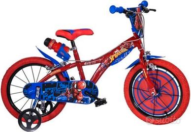 bicicletta spiderman