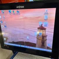 Pc monitor touch system