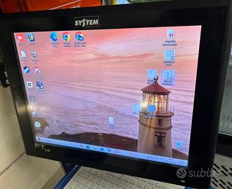 Pc monitor touch system